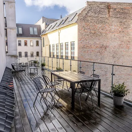 Penthouse W/rooftop Terrace In Latin Quarter コペンハーゲン