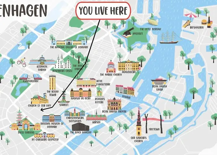 Penthouse W/rooftop Terrace In Latin Quarter * København